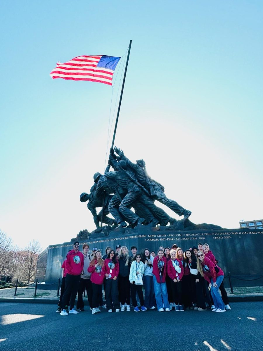 The Washington D.C. REACH Week visited the Iwo Jima Memorial.